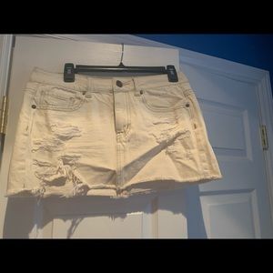 Tan American Eagle mini skirt Size 6